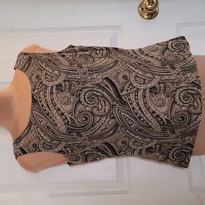 Runs big Charter club skirt/top set